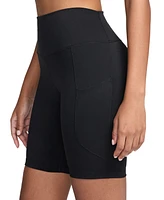 Nike Women's One High-Waisted Side-Pocket Bike Shorts