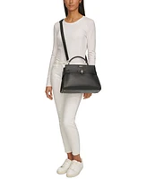 Dkny Bleeker Medium Leather Satchel