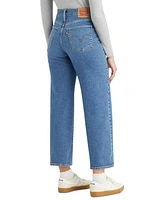 Levi's Women's High-Rise Wide-Leg Ripped Jeans