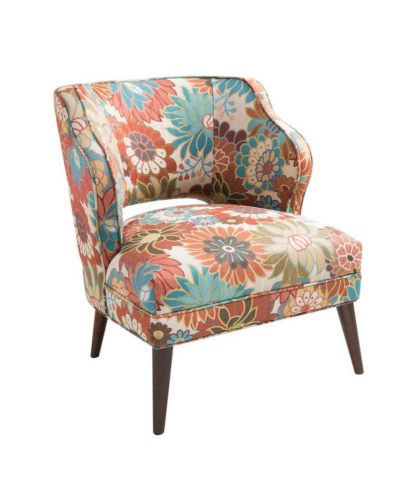 Open Back Accent Chair