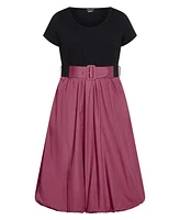 City Chic Plus Paris Days Dress