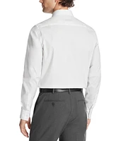 Calvin Klein Men's Refined Cotton Stretch Regular Fit Dress Shirt