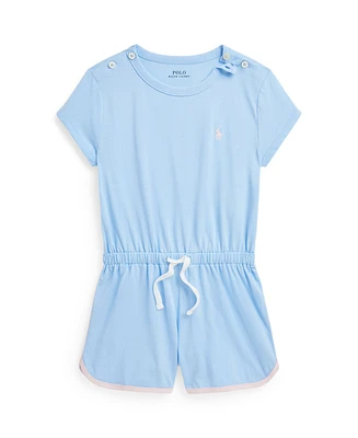 Polo Ralph Lauren Toddler and Little Girls Cotton Jersey Romper