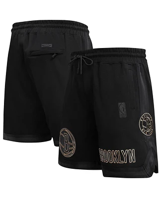 Men's Pro Standard Black Brooklyn Nets Shorts