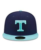 Men's New Era Navy, Light Blue Tennessee Volunteers 59FIFTY Fitted Hat