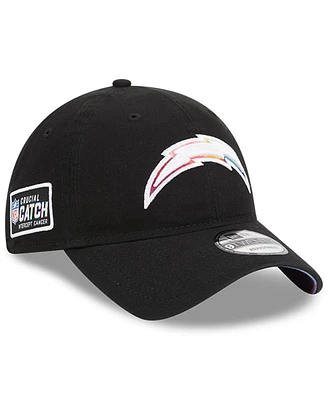 Men's New Era Black Los Angeles Chargers 2023 Nfl Crucial Catch 9TWENTY Adjustable Hat