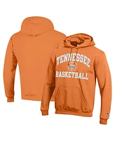 Men's Champion Tennessee Orange Lady Volunteers Basketball Icon Powerblend Pullover Hoodie