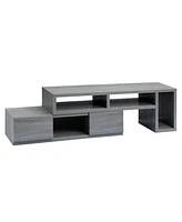 Simplie Fun Adjustable Tv Stand Console For Tv'S Up To 65"