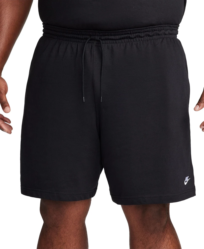 Nike Men's Club Relaxed-Fit Logo Embroidered Shorts, Regular & Big Tall