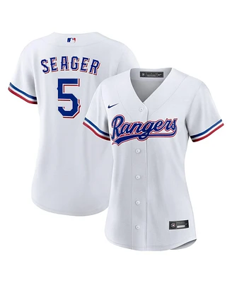 Women's Nike Corey Seager White Texas Rangers Home Replica Player Jersey