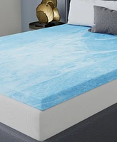 Vibe 3" Gel Swirl Memory Foam Mattress Topper