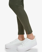 Andrew Marc Sport Women's Pull On Ponte Pants with Twisted Seams