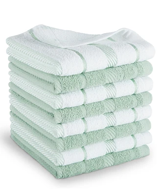 KitchenAid Albany Dishcloth 8 Pack Set, 12" x