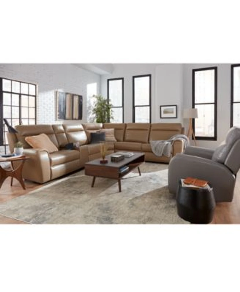 Sheeler Fabric Zero Gravity Sectional Collection Created For Macys