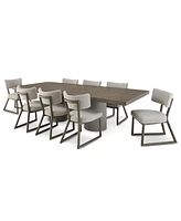 Fantasia 9pc Dining Set (Table + 8 Side Chairs)