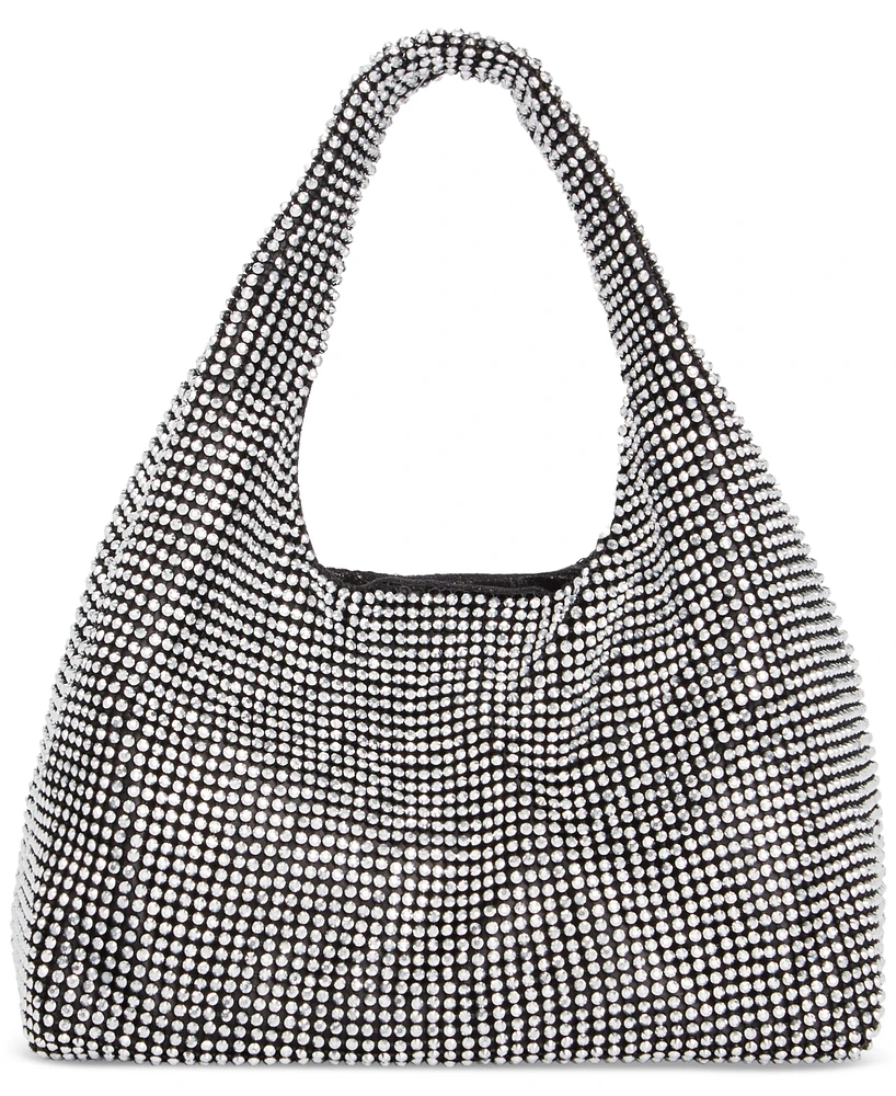 I.n.c. International Concepts Mesh Crystal Hobo Bag