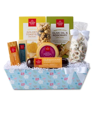 Hickory Farms Springtime Snacks Gift Basket, 8 Pieces