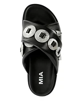 Mia Women's Gorgene Slip-On Flat Sandals