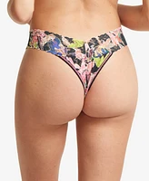 Hanky Panky Printed Signature Lace Original Rise Thong, PR4811