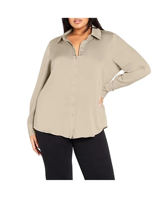 Plus Size Genevieve Shirt