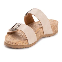 Muk Luks Women's Presley Platform 2 Strap Sandal