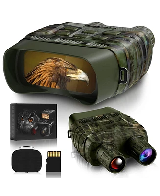 Gthunder Night Vision Goggles: Fhd, Infrared, 32GB Storage