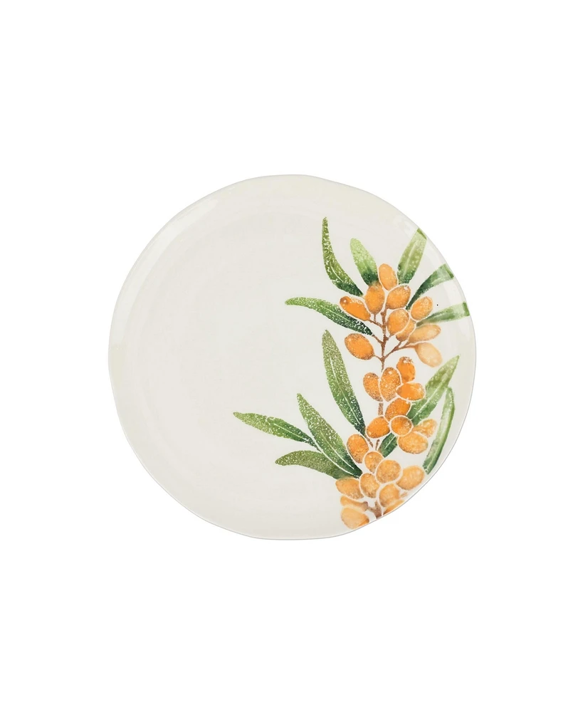 Vietri Foresta Primavera Hawthorn Salad Plate