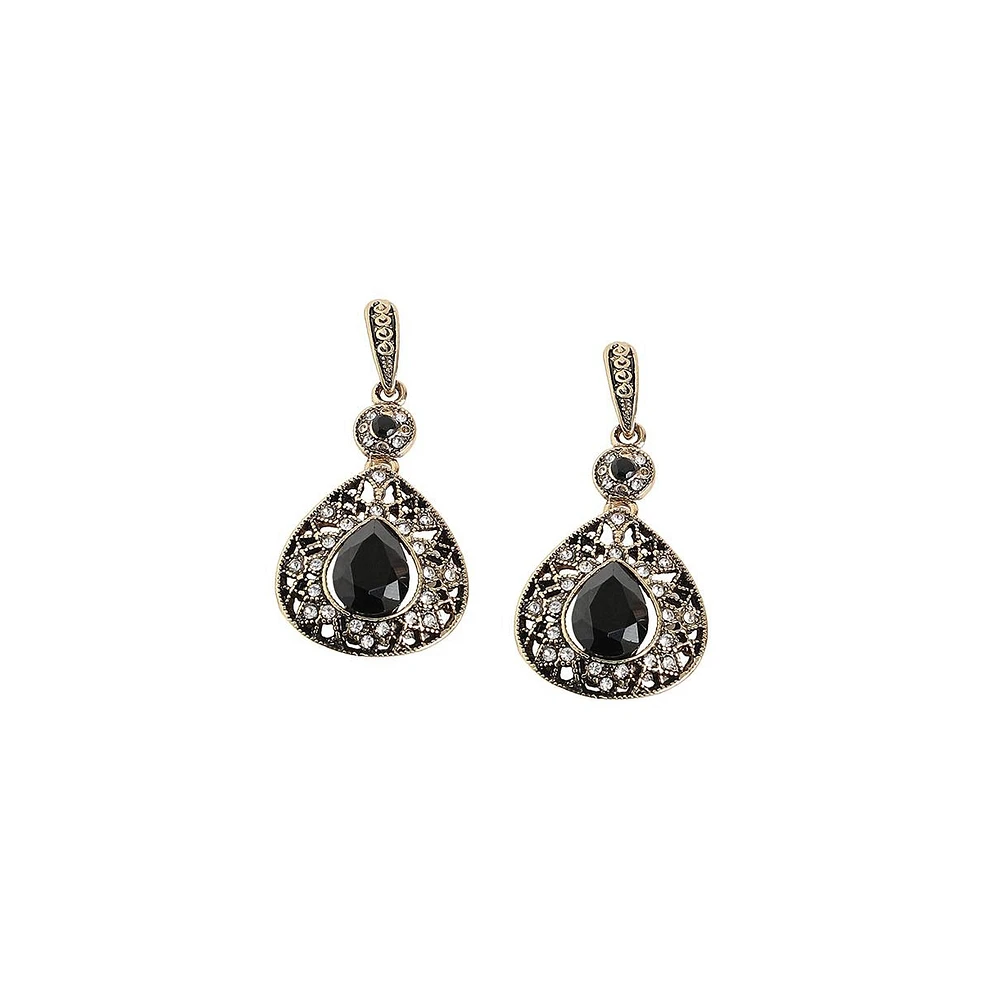 Sohi Women's Teardrop Drop Earrings