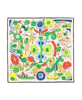 kate spade new york Women's Ks Mini Golf Silk Square Scarf