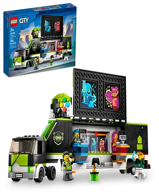 Lego City Great Vehicles Gaming Tournament Truck 60388 Toy Building Set with 3 Minifigures