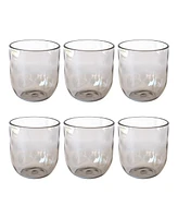 TarHong Rustic Stemless Glasses, Set of 6