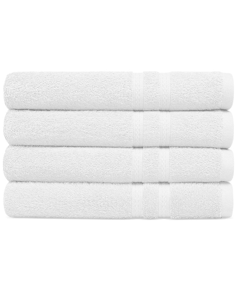 Everyday Home by Trident Supremely Soft 100% Cotton 4-Piece Bath Towel Set