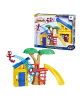 Spidey and His Amazing Friends Spidey Playground Playset, Includes Action Figure
