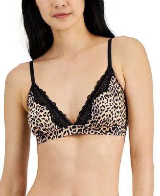 I.n.c. International Concepts Women's Satin Micro Bralette, Created for Macy's