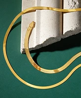 Giani Bernini Herringbone Link Chain Bracelet in 18k Gold-Plated Sterling Silver, Created for Macy's