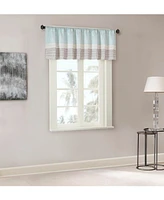 Amherst Polyoni Pin tuck Valance Curtain