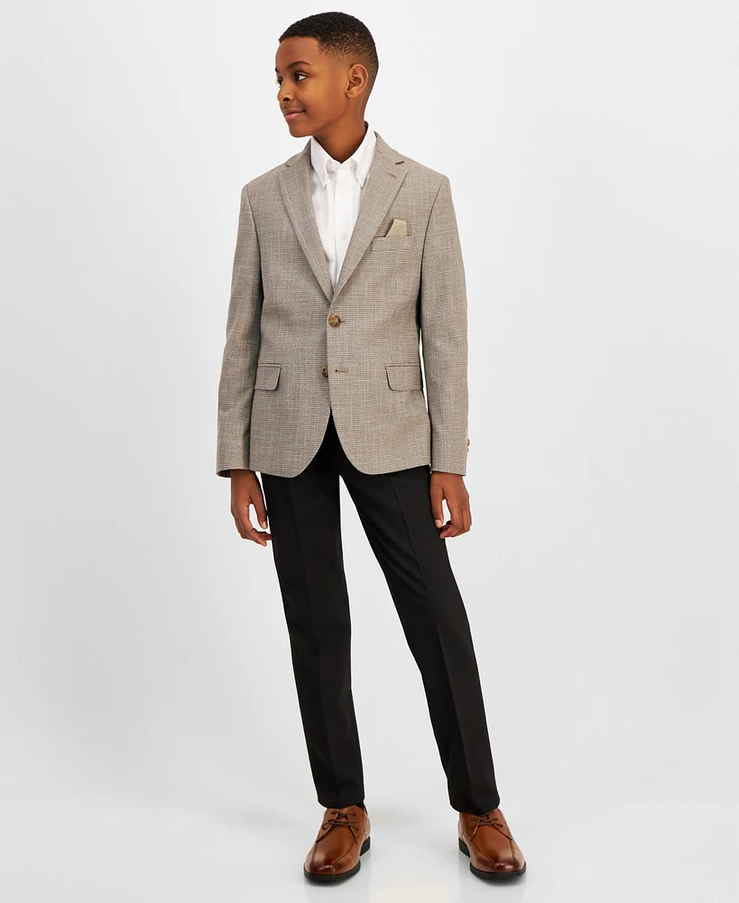 Brooks Brothers Big Boys Classic Stretch Suit Jacket