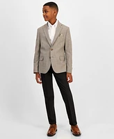 Brooks Brothers Big Boys Classic Stretch Suit Jacket