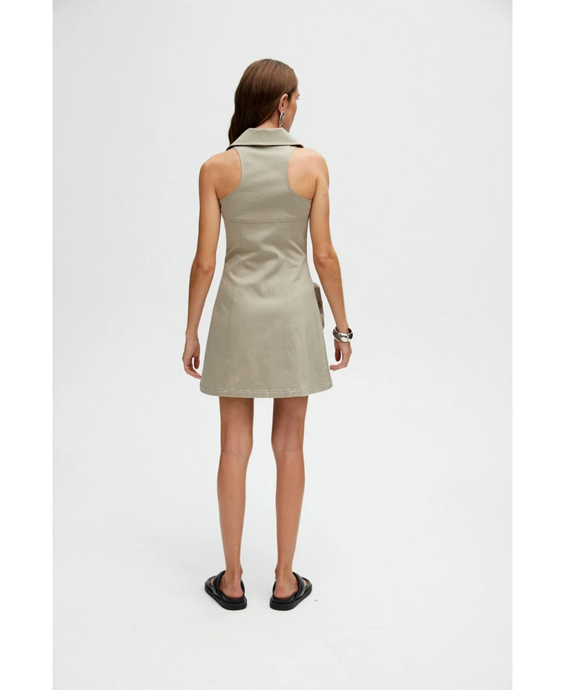 Women's Mini Dress with Pockets