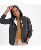 Lands' End Men's Big & Tall Long Sleeve Serious Sweatshirt Full-Zip Hoodie