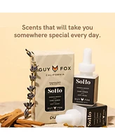 Pura Guy Fox Home Scent Refill - SoHo - Smart Home Air Diffuser Fragrance - Up to 120-Hours of Premium Fragrance per Refill