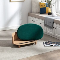 Simplie Fun Scandinavian Style Dog Bed with Velvet Cushion