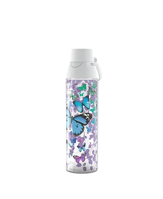 Tervis Tumbler Tervis Venture Lite Blue Endless Butterfly Made in Usa Double Walled Insulated Tumbler Travel Cup Keeps Drinks Cold & Hot, 24oz Water B