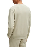 Boss by Hugo Boss Men's Logo Patch Relaxed-Fit Sweatshirt