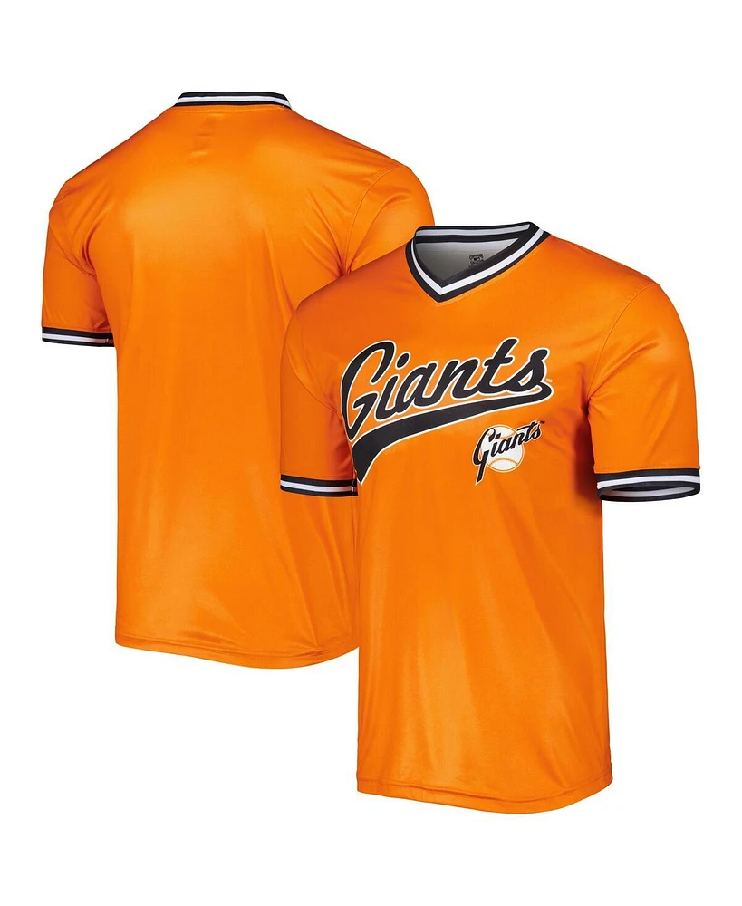 Men's Stitches Orange San Francisco Giants Cooperstown Collection Team Jersey