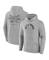 Men's and Women's Fanatics Heather Gray Wnbapa Documentary Pullover Hoodie