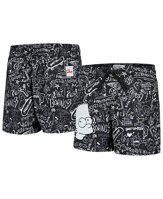 Big Boys and Girls Freeze Max Black The Simpsons Bart Simpson Sketch Shorts
