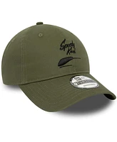 Men's New Era Olive McLaren F1 Team Kiwi 9TWENTY Adjustable Hat