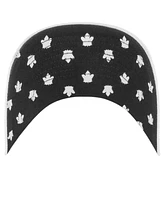 Women's '47 Brand White Toronto Maple Leafs Confetti Clean Up Adjustable Hat