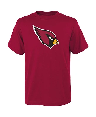Big Boys Cardinal Arizona Cardinals Primary Logo T-shirt